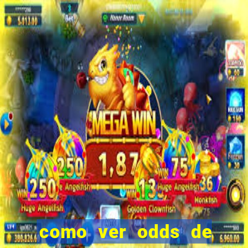 como ver odds de jogos passados